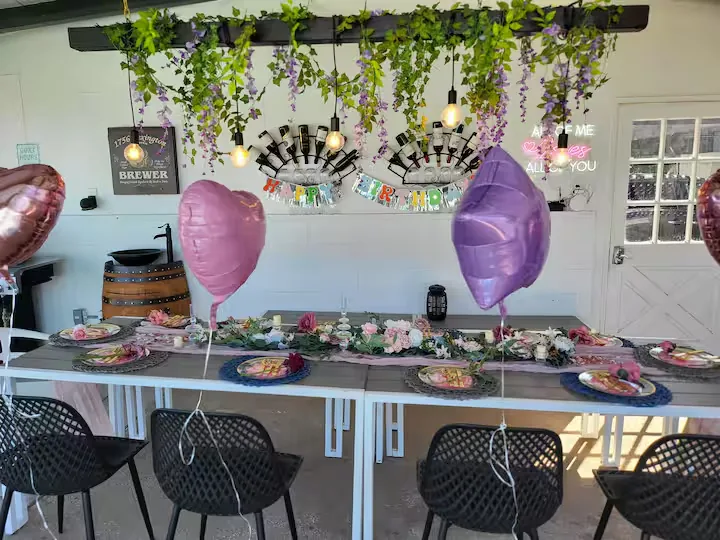 Event space at Modern Villa Outside of San Diego