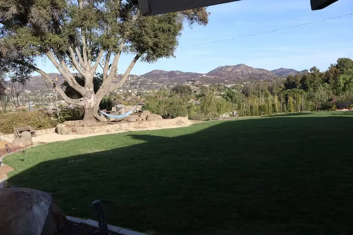 Event space at Modern Villa Outside of San Diego