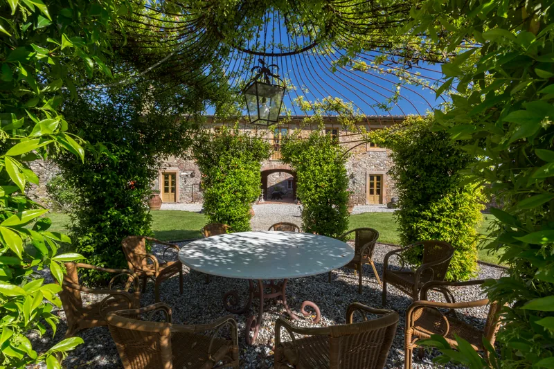 Event space at Twin Tuscan Italian Villas with Historic Gardens & Grand Event Spaces – Lucca, Italy