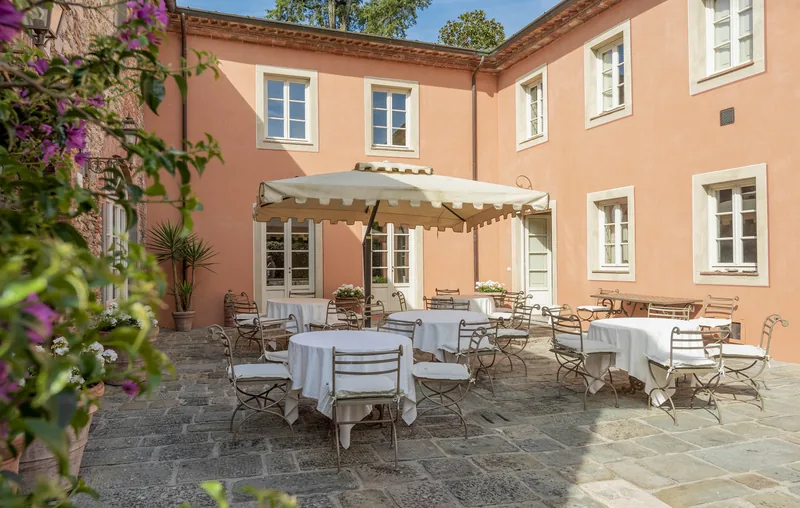 Event space at Twin Tuscan Italian Villas with Historic Gardens & Grand Event Spaces – Lucca, Italy