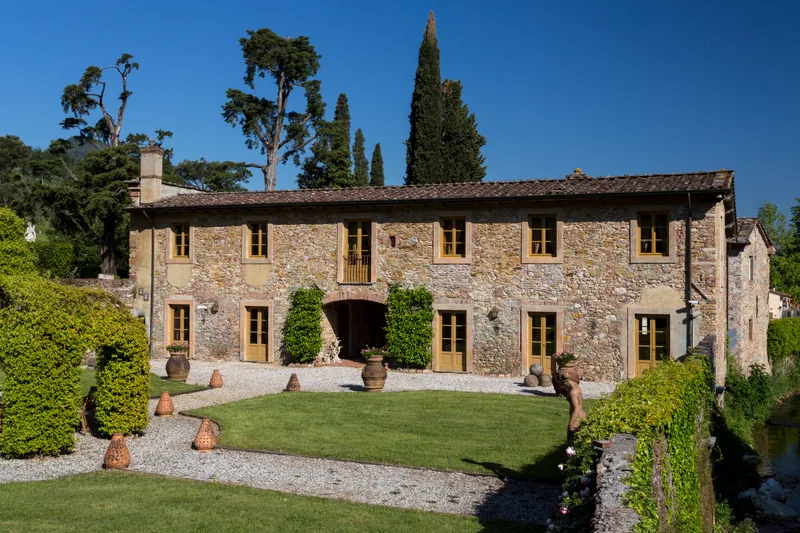 Event space at Twin Tuscan Italian Villas with Historic Gardens & Grand Event Spaces – Lucca, Italy