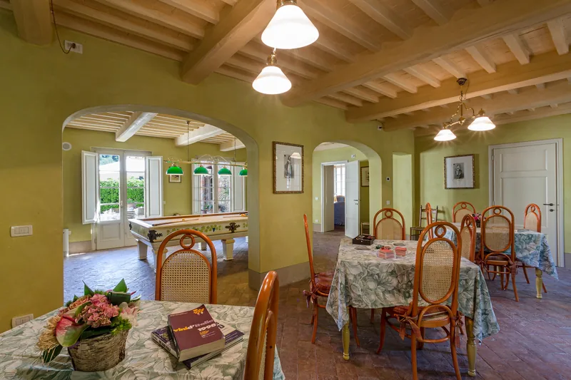 Event space at Twin Tuscan Italian Villas with Historic Gardens & Grand Event Spaces – Lucca, Italy