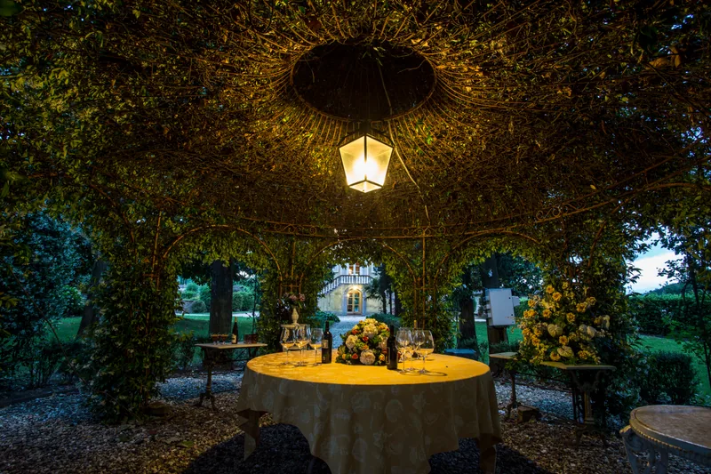 Event space at Twin Tuscan Italian Villas with Historic Gardens & Grand Event Spaces – Lucca, Italy