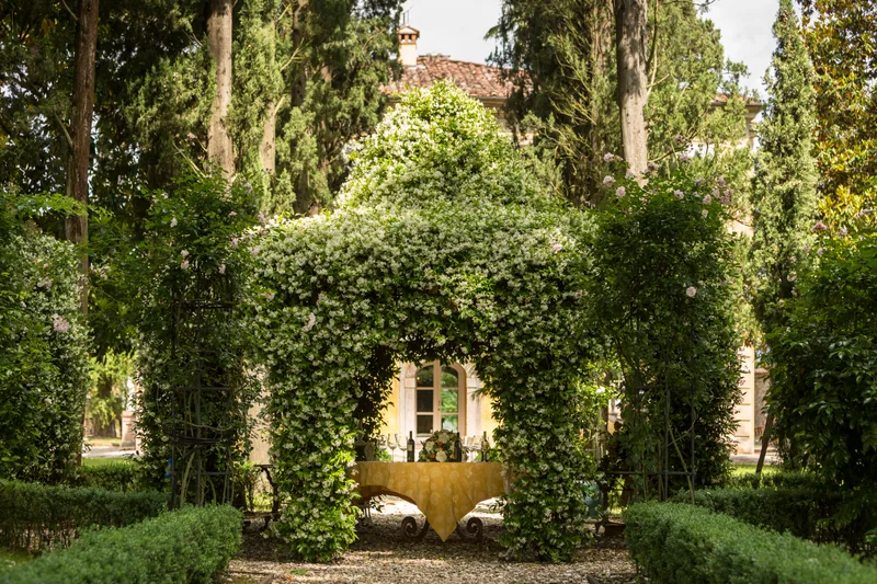 Event space at Twin Tuscan Italian Villas with Historic Gardens & Grand Event Spaces – Lucca, Italy