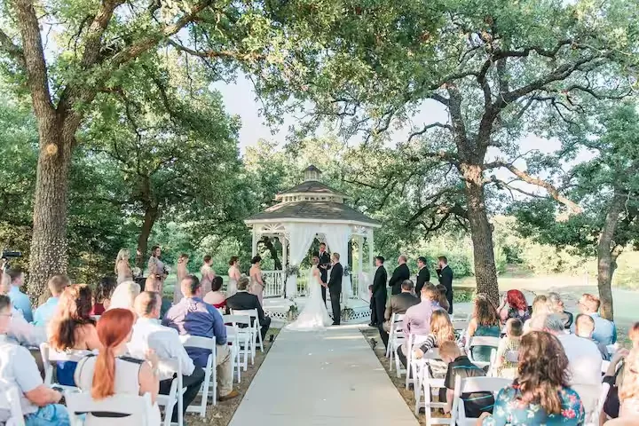 Event space at Rustic-Luxe Wedding Weekend Estate near Dallas/Fort Worth with Lodging & Venue