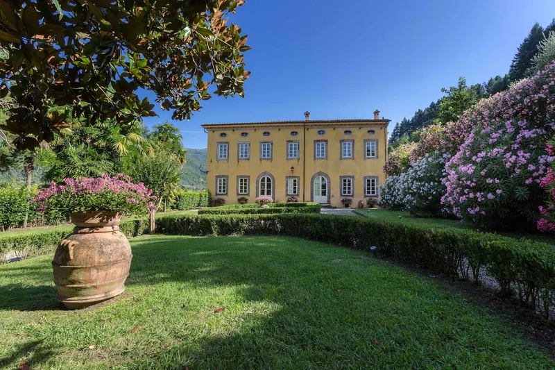 Event space at Tuscan 4-Villa Collection with Poolside Gardens & Historic Charm – Near Lucca, Italy