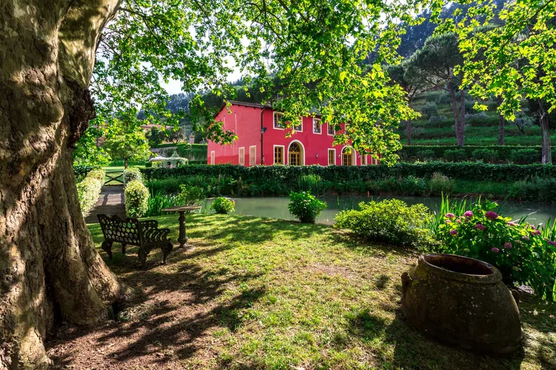 Event space at Tuscan 4-Villa Collection with Poolside Gardens & Historic Charm – Near Lucca, Italy