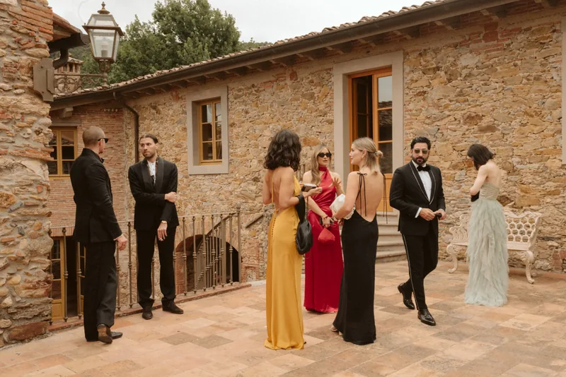 Event space at Tuscan 4-Villa Collection with Poolside Gardens & Historic Charm – Near Lucca, Italy