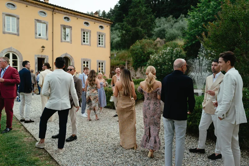 Event space at Tuscan 4-Villa Collection with Poolside Gardens & Historic Charm – Near Lucca, Italy