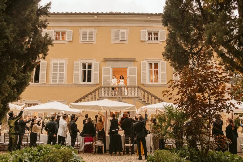 Event space at Tuscan 4-Villa Collection with Poolside Gardens & Historic Charm – Near Lucca, Italy