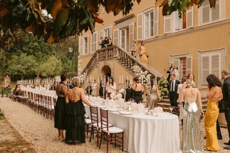 Event space at Tuscan 4-Villa Collection with Poolside Gardens & Historic Charm – Near Lucca, Italy