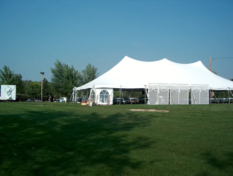Event space at Scenic Iowa Estate with Historic Barn & 45-Acre Wedding Weekend Retreat