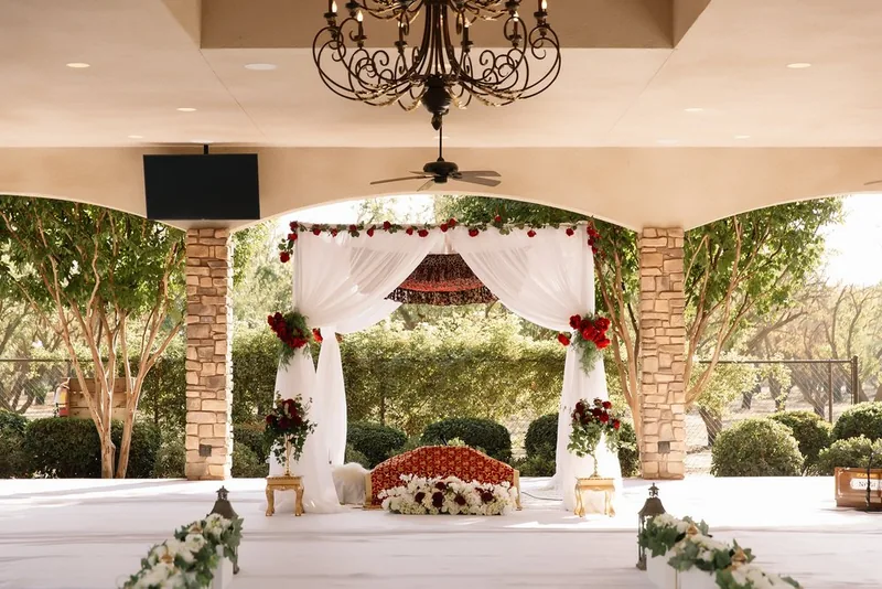 Event space at Cali  Vineyard Estate with Pavilion & Gardens – Kingsburg, California (Near Fresno & Yosemite)