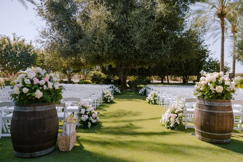 Event space at Cali  Vineyard Estate with Pavilion & Gardens – Kingsburg, California (Near Fresno & Yosemite)