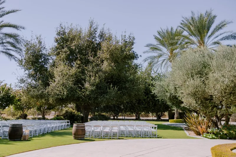 Event space at Cali  Vineyard Estate with Pavilion & Gardens – Kingsburg, California (Near Fresno & Yosemite)