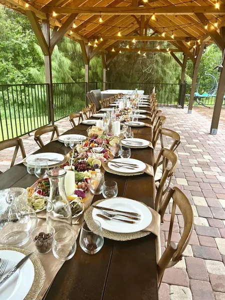 Event space at 4,800 sqft Orlando Lakefront Estate | Pool, Speakeasy